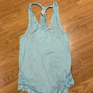 FREE PEOPLE BLUE TANK